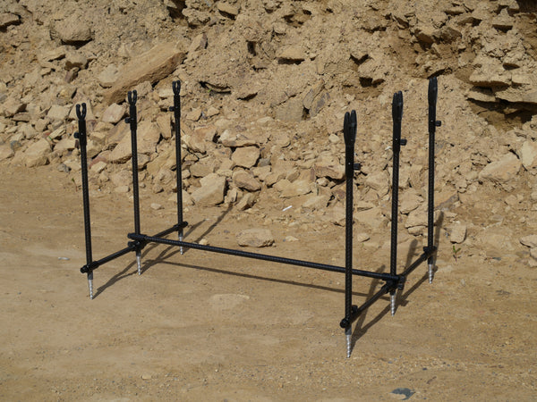 Predator Pod 3 Rod Full System - Carbon Fibre
