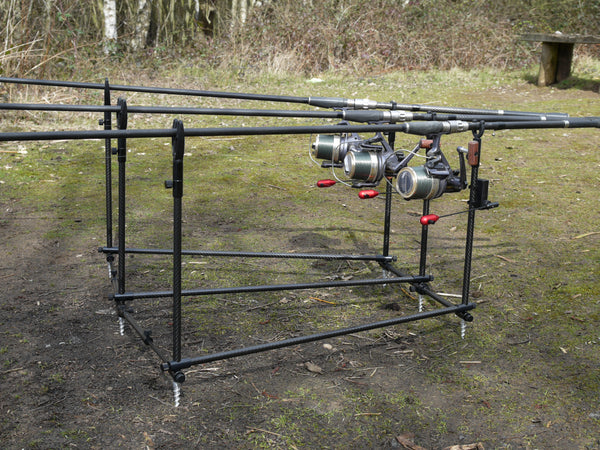 Predator Pod 3 Rod Full System - Carbon Fibre