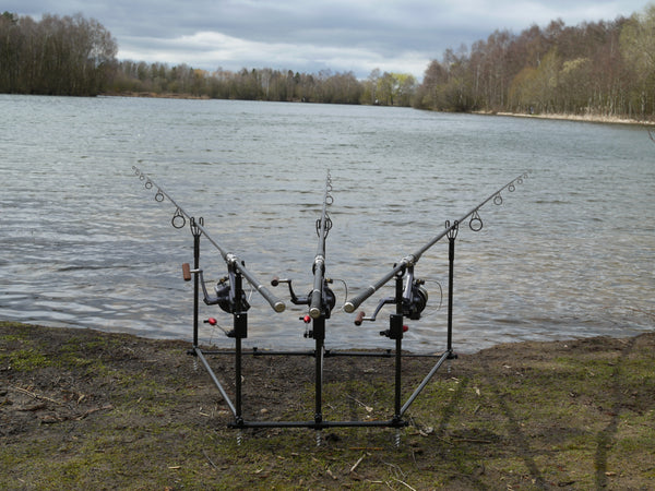 Predator Pod 3 Rod Full System - Carbon Fibre