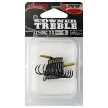 Owner Stinger Black Chrome Treble ST-41BC